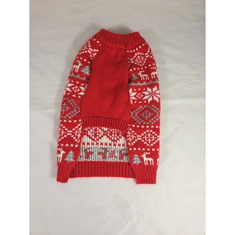 Frisco- Raindeer Christmas Dog Sweater Size M